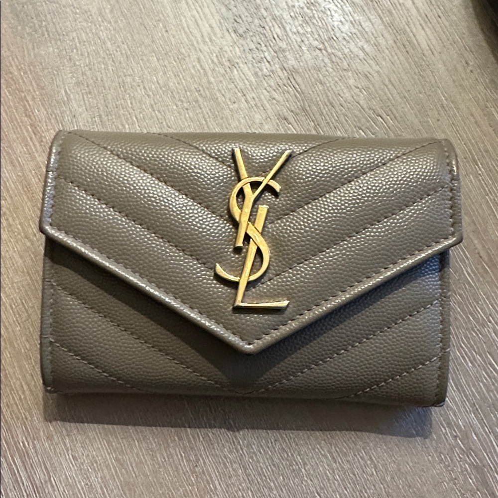 YSL card wallet